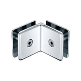 Sleeve Over 1/2" - 90° Glass to Glass Clamp image 0