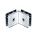 Sleeve Over 1/2" - 90° Glass to Glass Clamp image 0