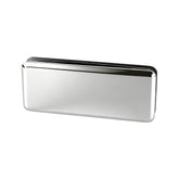 180° Beveled Glass to Glass Single Stud Clamp - 1/4'' Glass