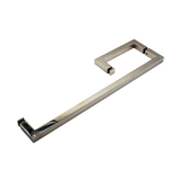 6" x 18" Square Towel Bar Combo