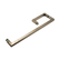 6" x 18" Square Towel Bar Combo