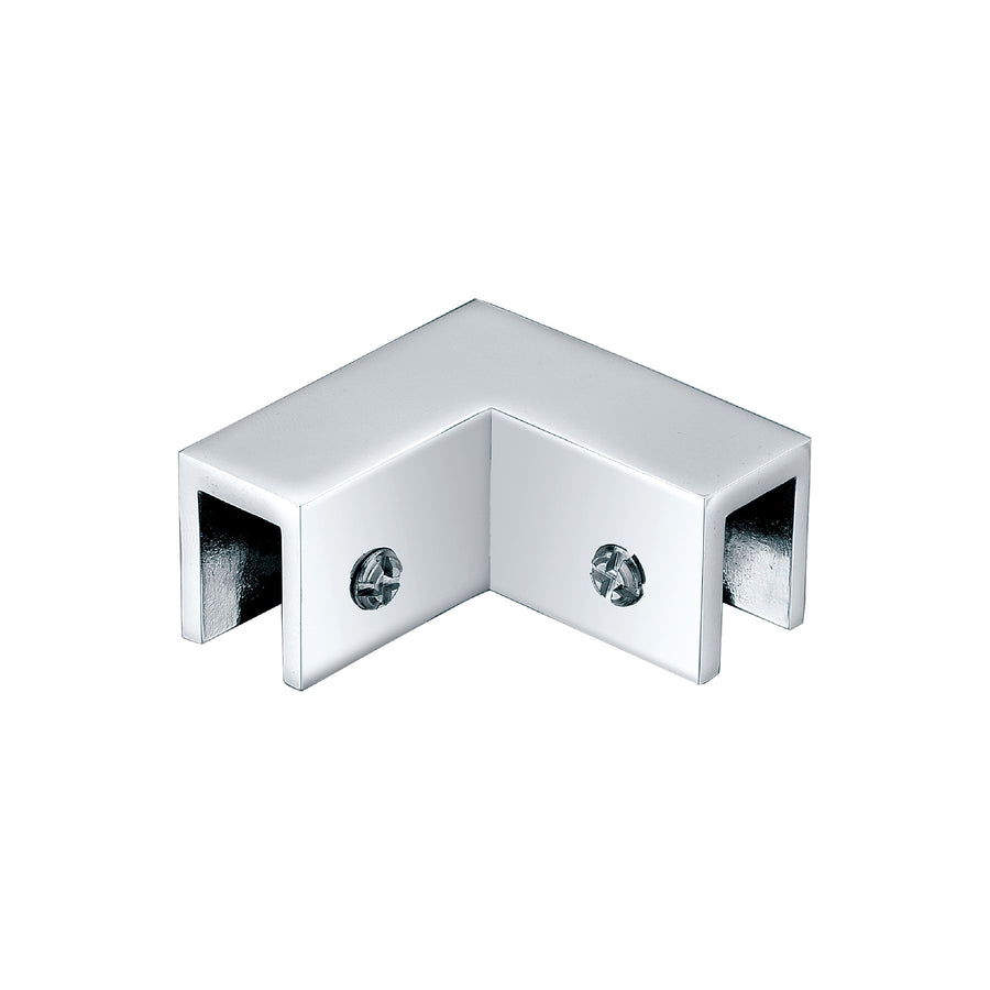 Sleeve Over 1/4" - 90° Glass to Glass Clamp image 0